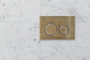 Meir Sigma 21 Dual Flush Plates for Geberit - Tiger Bronze PVD