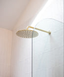 Meir Round Shower Rose 300mm - PVD Tiger Bronze