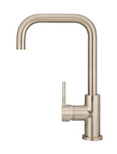 Round Kitchen Mixer Tap - Champagne