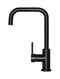 Round Kitchen Mixer Tap - Matte Black