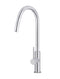 Meir Round Piccola Pull Out Kitchen Mixer Tap - Polished Chrome