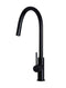 Meir Round Piccola Pull Out Kitchen Mixer Tap - Matte Black