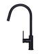 Meir Round Piccola Pull Out Kitchen Mixer Tap - Matte Black