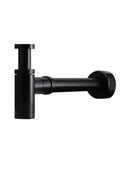 Meir Round Bottle Trap for 32mm basin waste and 40mm outlet - Matte Black