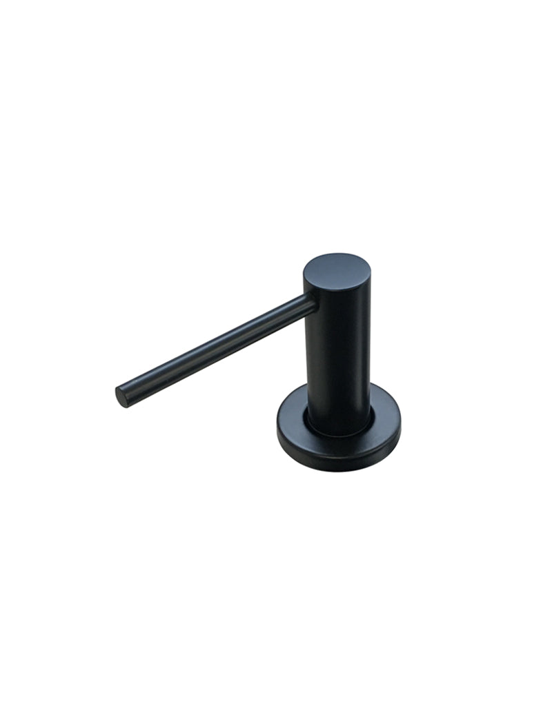 Meir Round Soap Dispenser - Matte Black