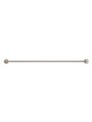 Meir Round Double Towel Rail 900mm - Champagne