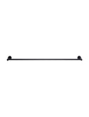 Meir Round Single Towel Rail 900mm - Matte Black