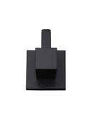 Square Robe Hook - Matte Black