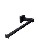 Square Guest Towel Rail - Matte Black