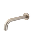 Meir Universal Round Curved Spout - Champagne