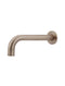 Meir Universal Round Curved Spout - Champagne