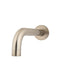 Meir Universal Round Curved Spout - Champagne