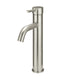 Meir Round Tall Curved Basin Mixer - Brushed Nickel