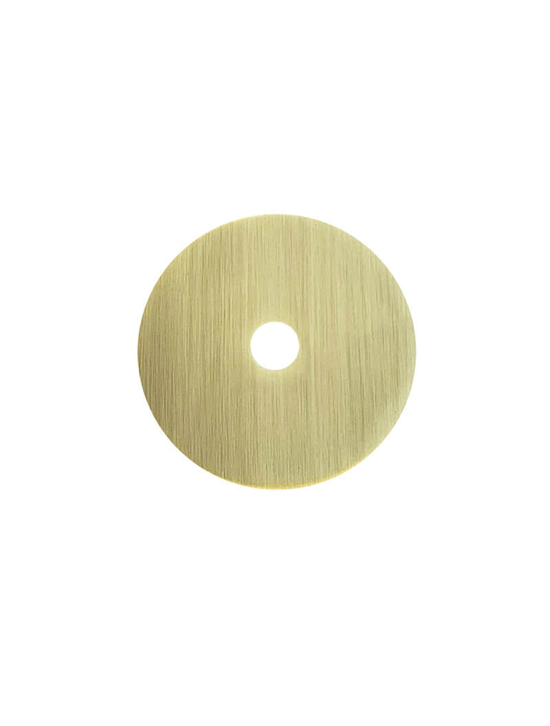 Round Colour Sample Disc - PVD Tiger Bronze