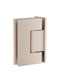 Meir Glass to Wall Shower Door Hinge - Champagne