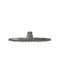 Meir Round Shower Rose 200mm - Shadow Gunmetal