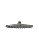 Meir Round Shower Rose 200mm - Shadow Gunmetal