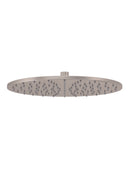 Meir Round Shower Rose 300mm - Champagne