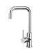 Round Kitchen Mixer Tap - Polished Chrome