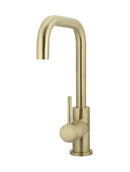 Round Kitchen Mixer Tap - PVD Tiger Bronze