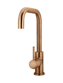 Meir Round Kitchen Mixer Tap - Lustre Bronze