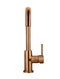 Meir Round Kitchen Mixer Tap - Lustre Bronze