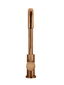 Meir Round Kitchen Mixer Tap - Lustre Bronze