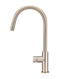 Meir Round Pinless Piccola Pull Out Kitchen Mixer Tap - Champagne