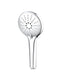 Round Hand Shower Three-Function - Polished Chrome