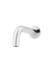 Meir Universal Round Curved Spout 130mm - Polished Chrome