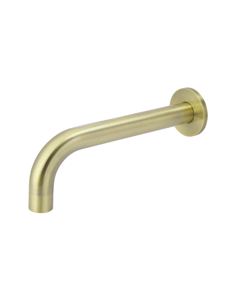 Meir Universal Round Curved Spout - PVD Tiger Bronze