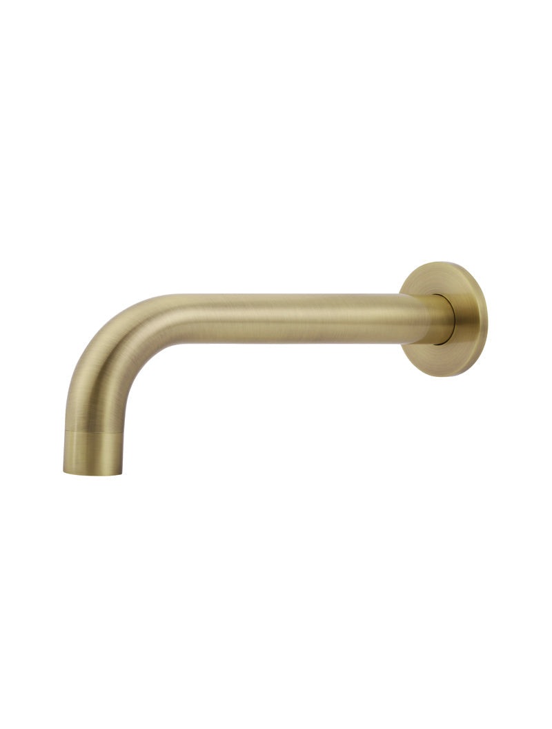 Meir Universal Round Curved Spout - PVD Tiger Bronze