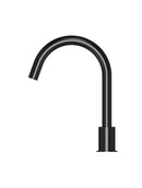 Round Hob Mounted Swivel Spout - Matte Black