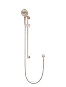 Meir Round Three Function Hand Shower on Rail Column - Champagne